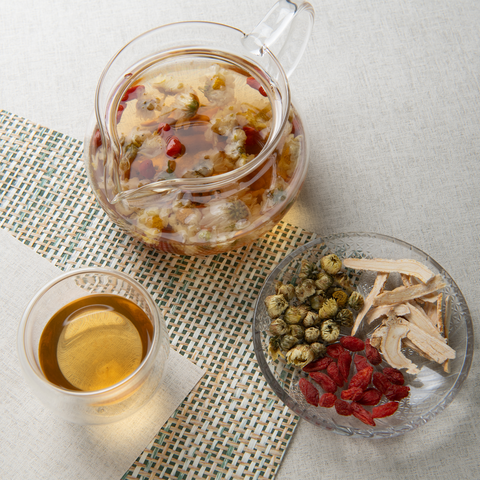 American Ginseng, Lycium and Chrysanthemum Eye Nourishing Tea