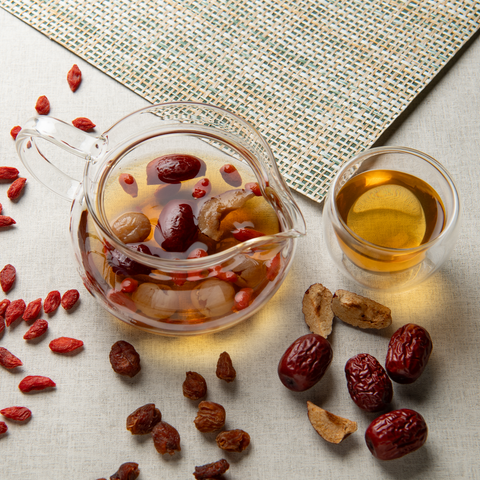 Longan, Red Date and Lycium Chinense Tea