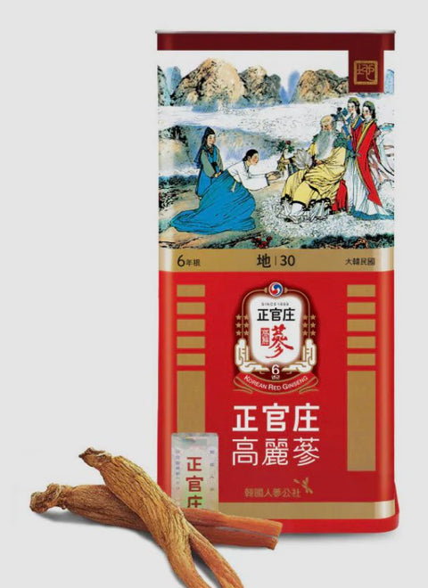 高麗參（地）- 30枝4兩圧 (請親臨預防中心選購。)